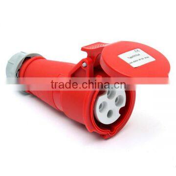 CF514 IP44 4 Pin Industrial Waterproof Outdoor Power Outlet Socket 400V 16A