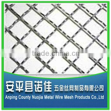 aluminum crimped wire mesh (factory ISO9001 )