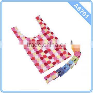 Light Weight Polyester Foldable Bag Recycle Shopping Bag Reusable Shopping Bag Foldable