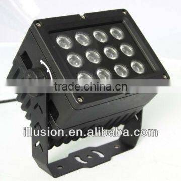 waterproof IP65 outdoor square led wall washer 12w warm white 3000k 100-240vAC