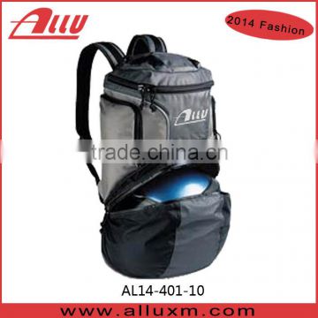 2014 costomize racing backpack with compartment