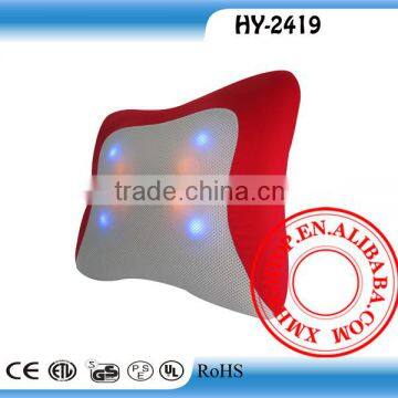 Infrared heating best back massage cushion kneading lumbar &thighs