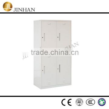 Hot sale wardrobe safe locker with four door key lock for house