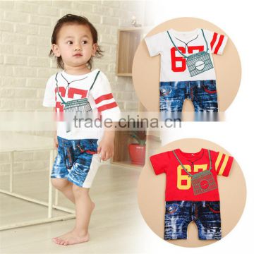 Short sleeve factory price children clothing 2016 new fashion baby girls clothes