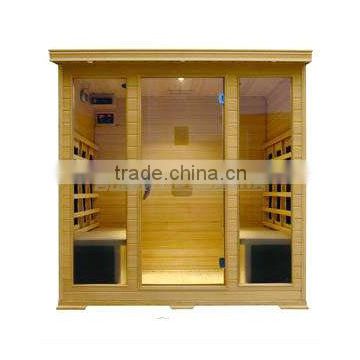 CE" "RoHS" shortwave heater +Mica carbon heater combination far infrared sauna room