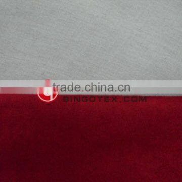 100% Polyester Suede Fabric for Sofa Garment photo-2