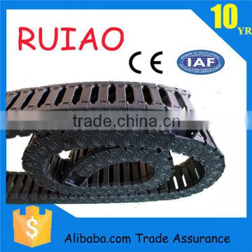 high speed cnc cable carrier flexible plastic cable drag chain anti noise cable chain made in china