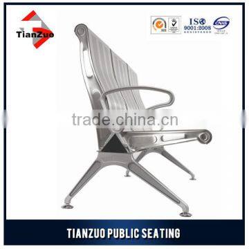 201 stainless steel airport bench chair