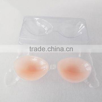 Junyan hot sale sexy mature adhesive silicone invisible bra