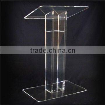 High tansparent acrylic church pulpit designs