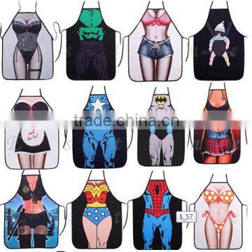 photo print women and men sexy cooking apron bulk buy from china  china manufacturer
