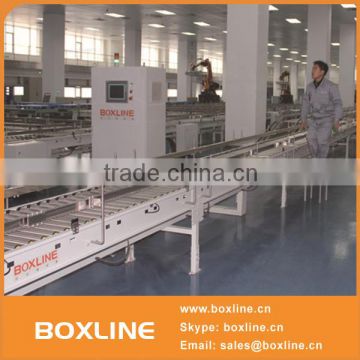 Heavy duty gravity roller conveyor