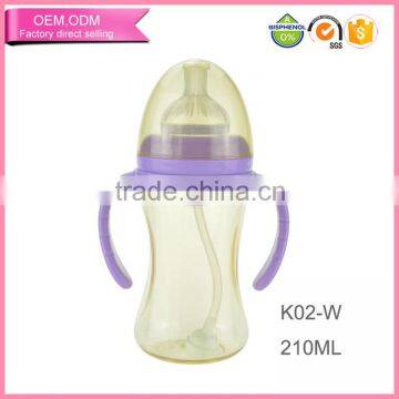 baby newborn set free sample PPSU baby bottle joyshaker with straw