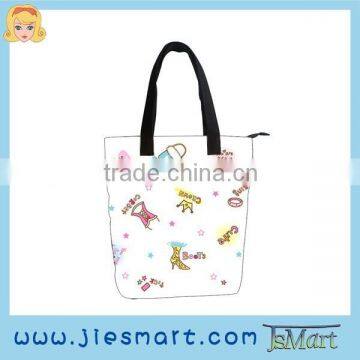 JIESMART canvas straight handbag MOQ free small quantity