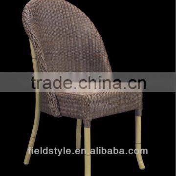 Outdoor Rattan Furniture Woven Glass Dining Table and Chair photo-2
