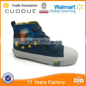 Manufacturer Wholesale Kids Jeans Canvas Shoes Childrens Sport Shoes