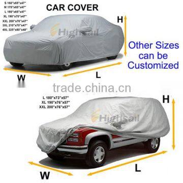 Manufacture Padded Waterproof Hail Protection Car Cover