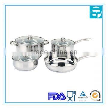 7pcs luxurious cookware set with Russia market