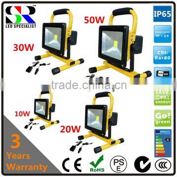 10W 20W 30W 50W 100W family series design rechargeable led flood light