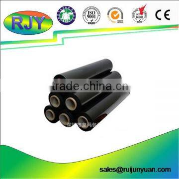 25micron*40cm*360m black stretch film recycled