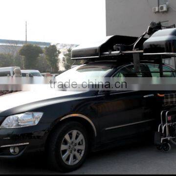 China Wheelchair Topper Auto Car Roof Box with hight qulity for car to stow wheelchair