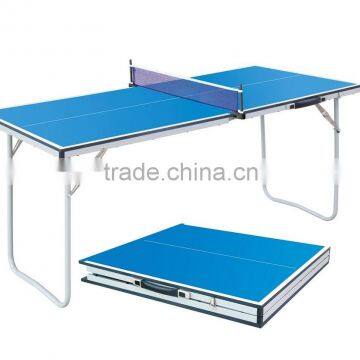 Small size folding table tennis table portable mini table tennis table for kids children