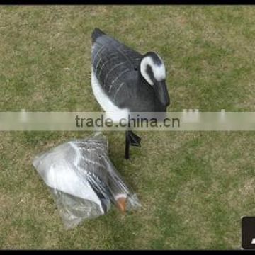 Lightweight Foam Inflatable Flocked Barnacle Goose Decoy From China