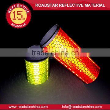 Printable effective warning PVC reflective film