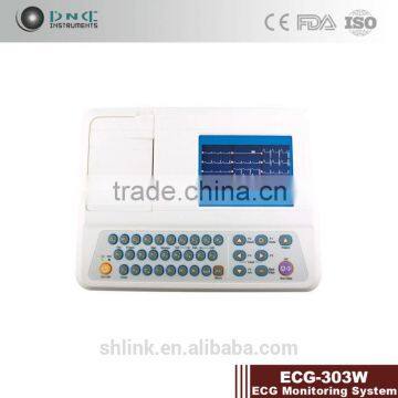 ECG-303W ECG Monitoring System With Color Display ECG Monitor photo-2