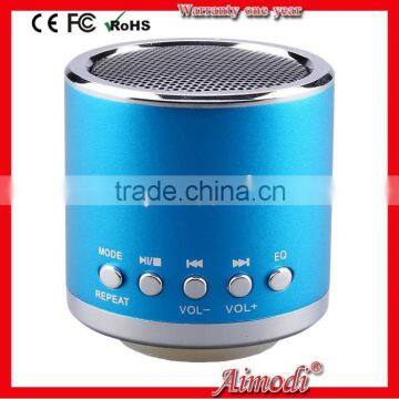 2015 modern popular portable wireless mini speaker with usb charger,fm radio