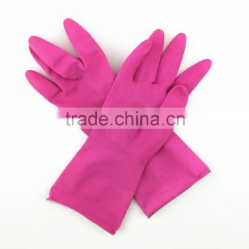 Colorful Household Waterproof Rubber Washing Gloves, Kitchen Household Gloves