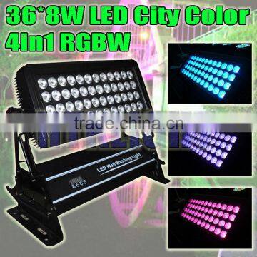 36*8W 4in1 led city color