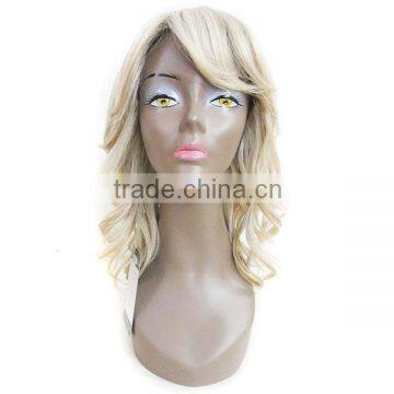 Professional Factory Supply synthetic women's wig curly human hair wigs