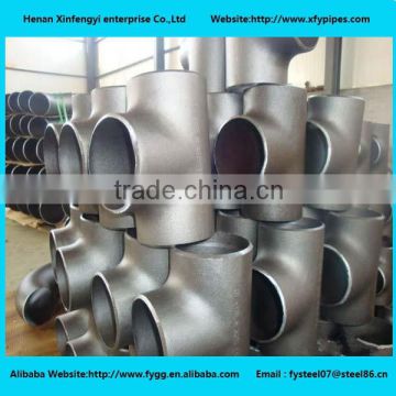 asme butt welding carbon steel pipe tee cross