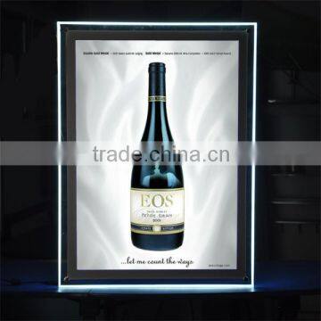 High Brightness Led Crystal Menu Board Slim Led Light Display Advertising Board photo-6