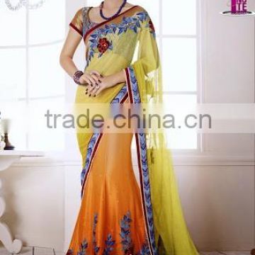 MULTI COLOUR GEORGETTE SAREE