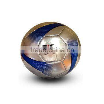 Shiny PVC leather training football