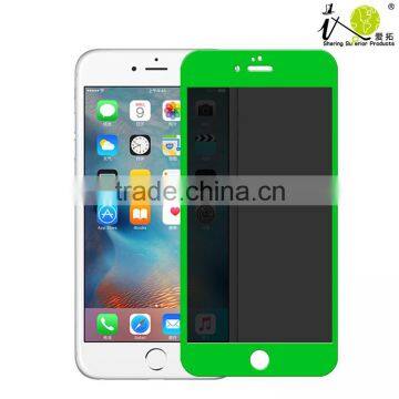 New Arrival Colorful Privacy Mobile Phone Accessories Tempered Glass Screen Protector for Iphone 6/6plus photo-5