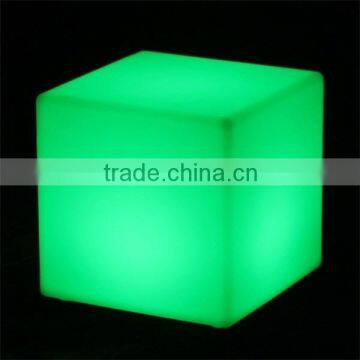Multi Size Plastic Illuminated LED Cube