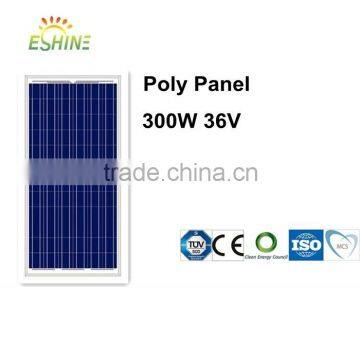 High Efficiency 255-305W Polycrystalline Solar Panel