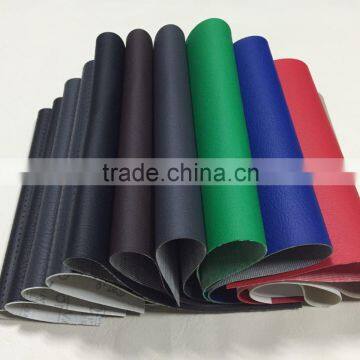 Car seat leather waterproof PVC needles grain leather fabric material for Luggage, furniture