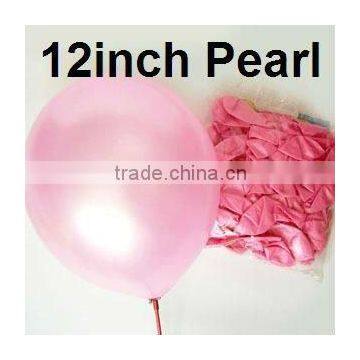 12" INCH HELIUM QUALITY PEARLISED PINK LATEX BALLOONS, FOR WEDDINGS / PARTYS!!