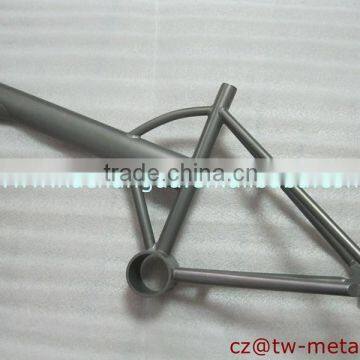 Customized titanium 20"wheel size bike frame Ti bicycle frame with special dropouts made in china