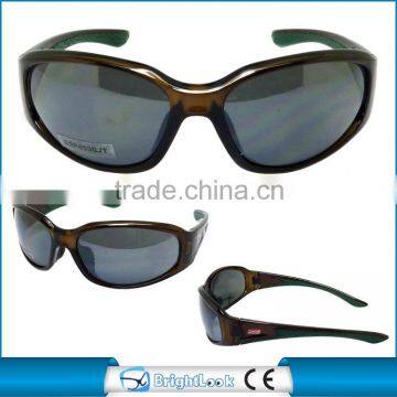 2015 fashion high quality sun glasses with rubber temple men sports sunglasses china
