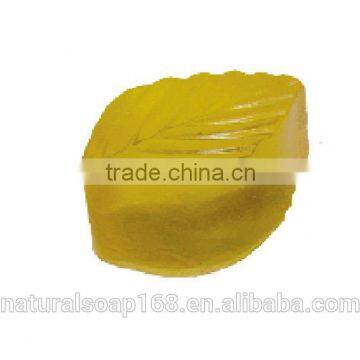 Toilet Natural Handmade Sunflower Transparent Hotel Bath Beauty Soap 40g