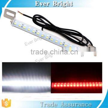 Super Brightness White Red 25cm Brake Parking Reverse Lights 30 LED Light Bar Brake Lights Tail Reverse Rear License Plate Lamp photo-4