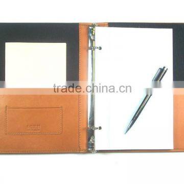 Fashion document folder with 2 ring binders, man portfolio, organizer