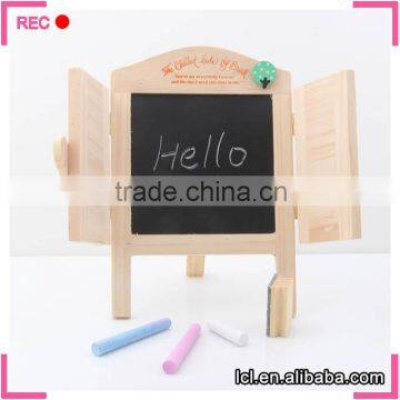 Movable Blackboard Wood, for Kids Small Blackboard photo-2
