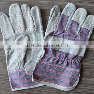 Agent price fo cow split leather for hand safety outside working