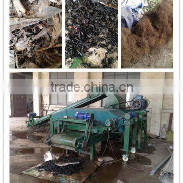 automatic unvulcanized raw rubber steel wire separator machine